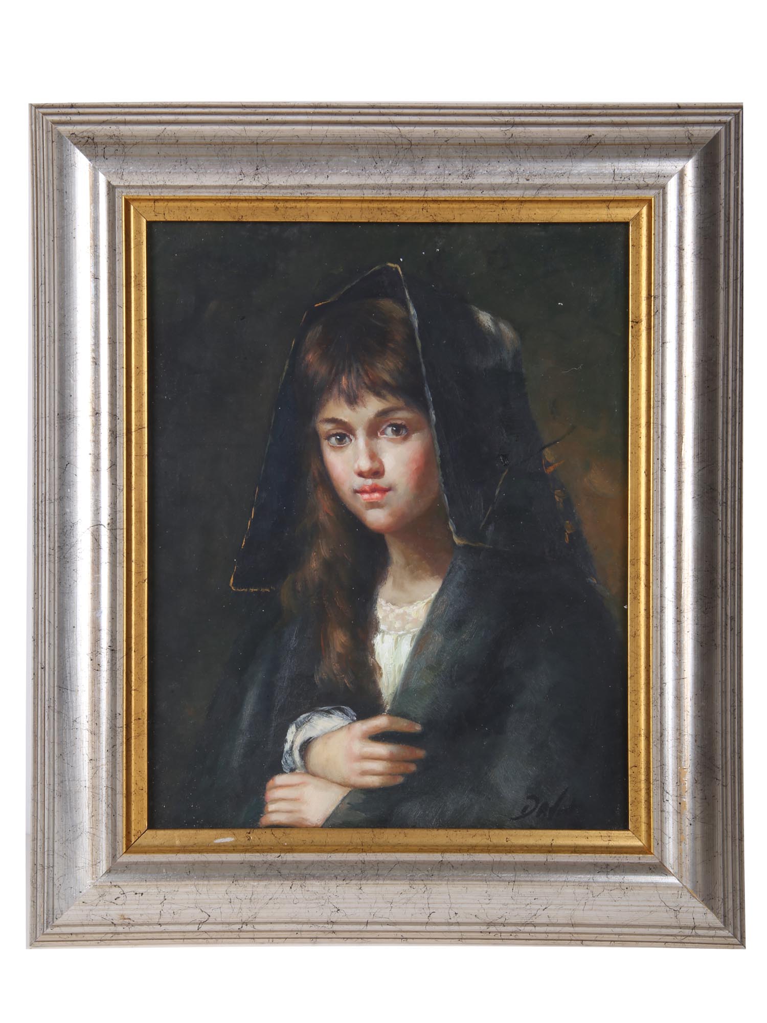 EUROPEAN SCHOOL OIL PAINTING SIGNED BY THE ARTIST PIC-0